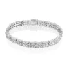 Perodri Pulsera de Oro Blanco Hot