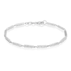 Perodri Pulsera de Oro Blanco Best