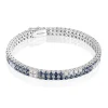 Perodri Pulsera de Oro Blanco Hot