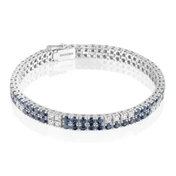 Perodri Pulsera de Oro Blanco Hot