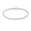 Perodri Pulsera de Oro Blanco Hot