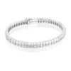 Perodri Pulsera de Oro Blanco Clearance