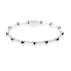 Perodri Pulsera de Oro Blanco New