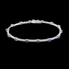 Perodri Pulsera de Oro Blanco Best