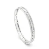 Damiani Pulsera de oro blanco Belle Époque Reel Online