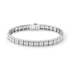 Damiani Pulsera de oro blanco Belle Époque Reel Clearance