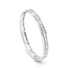 Damiani Pulsera de oro blanco Belle Époque Reel Sale