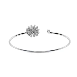 Damiani Pulsera de oro blanco Margherita Hot