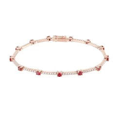 Perodri Pulsera de Oro Rosa Best