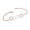 Perodri Pulsera de Oro Rosa Discount