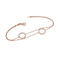 Perodri Pulsera de Oro Rosa Discount