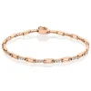 Perodri Pulsera de Oro Rosa Hot