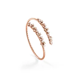 Damiani Pulsera de oro rosa Mimosa Discount