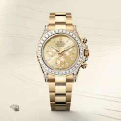 Rolex Cosmograph Daytona Oro amarillo de 18 quilates con asas engastadas de diamantes Outlet