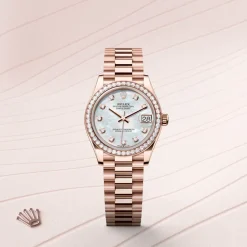 Rolex Datejust 31 Oro Everose de 18 quilates Hot