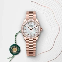 Rolex Datejust 31 Oro Everose de 18 quilates Hot