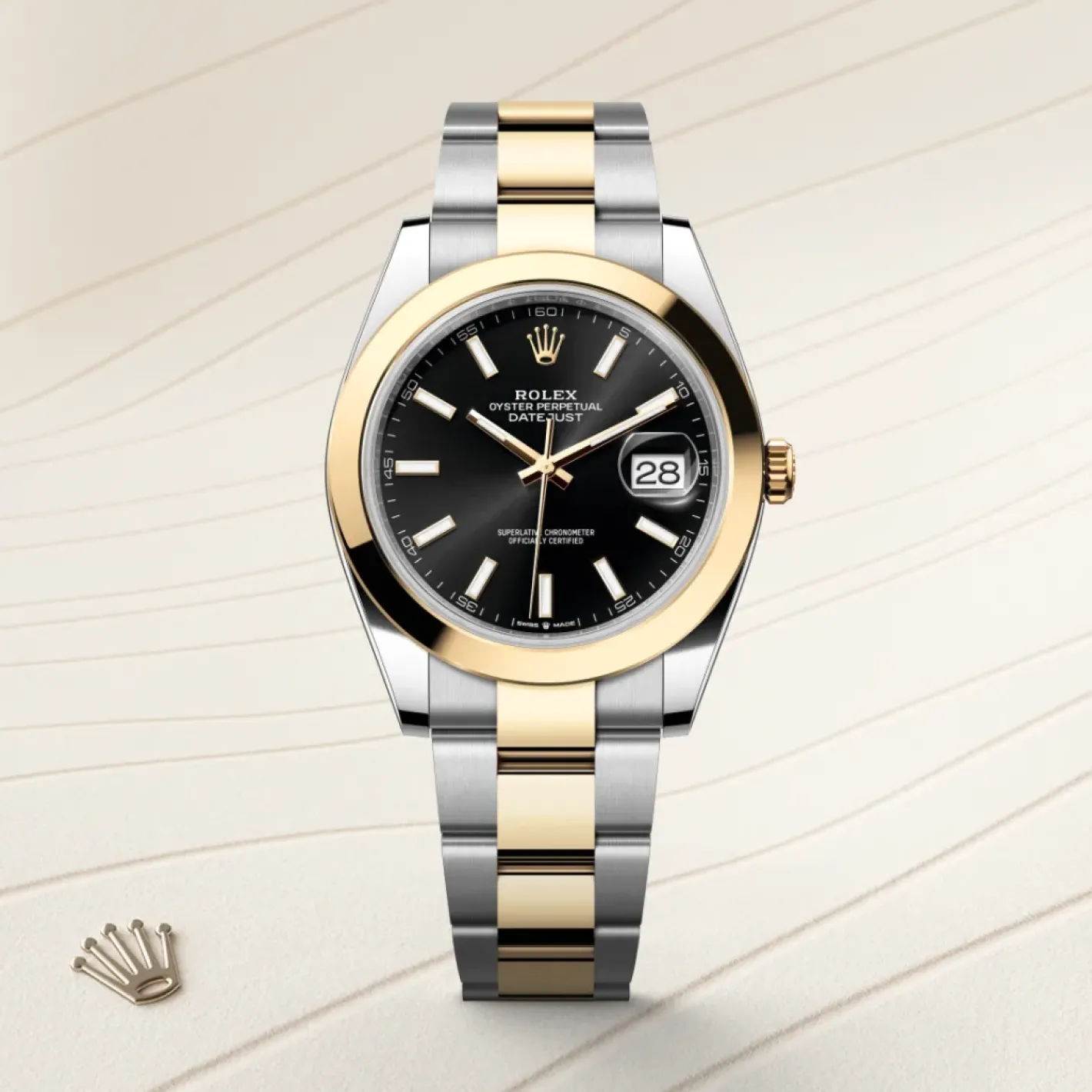 Rolex Datejust 41 Rolesor amarillo —combinación de acero Oystersteel y oro amarillo Hot