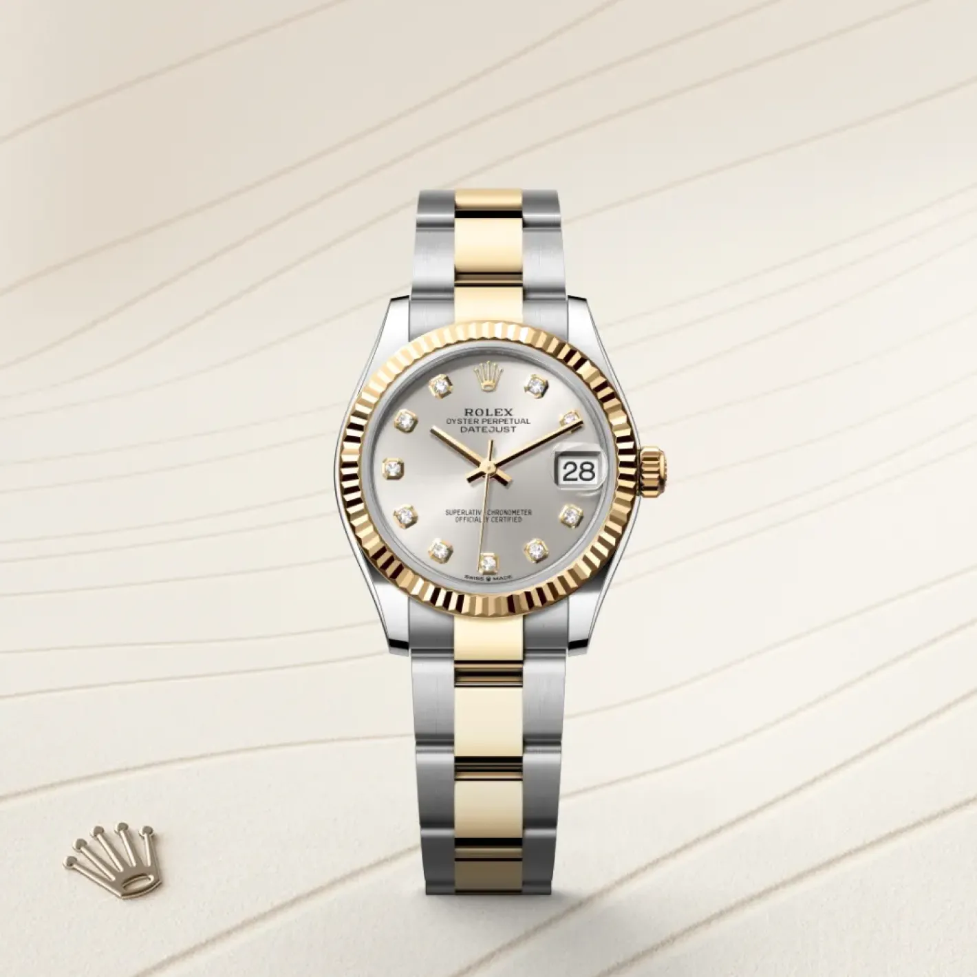 Rolex Datejust 31 Rolesor amarillo —combinación de acero Oystersteel y oro amarillo Clearance
