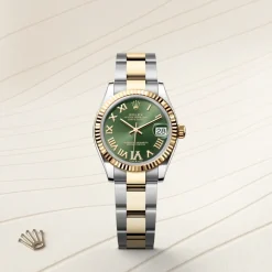 Rolex Datejust 31 Rolesor amarillo —combinación de acero Oystersteel y oro amarillo Clearance