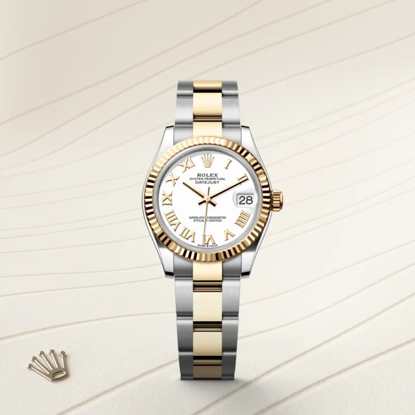 Rolex Datejust 31 Rolesor amarillo —combinación de acero Oystersteel y oro amarillo Discount