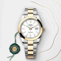 Rolex Datejust 41 Rolesor amarillo —combinación de acero Oystersteel y oro amarillo New