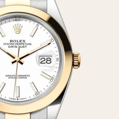 Rolex Datejust 41 Rolesor amarillo —combinación de acero Oystersteel y oro amarillo New