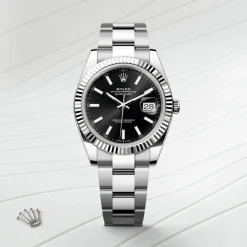 Rolex Datejust 41 Rolesor blanco —combinación de acero Oystersteel y oro blanco Clearance