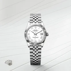 Rolex Datejust 31 Rolesor blanco —combinación de acero Oystersteel y oro blanco Hot