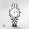 Rolex Datejust 41 Rolesor blanco —combinación de acero Oystersteel y oro blanco Hot