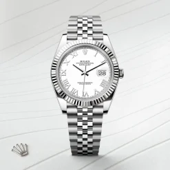 Rolex Datejust 41 Rolesor blanco —combinación de acero Oystersteel y oro blanco Hot