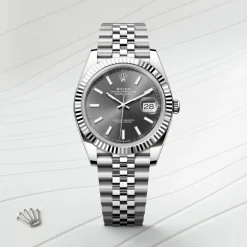Rolex Datejust 41 Rolesor blanco —combinación de acero Oystersteel y oro blanco Fashion