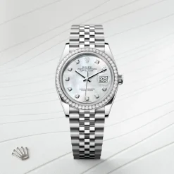 Rolex Datejust 36 Rolesor blanco —combinación de acero Oystersteel y oro blanco Fashion