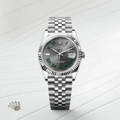 Rolex Datejust 36 Rolesor blanco —combinación de acero Oystersteel y oro blanco Discount