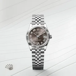 Rolex Datejust 31 Rolesor blanco —combinación de acero Oystersteel y oro blanco New
