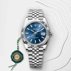 Rolex Datejust 41 Rolesor blanco —combinación de acero Oystersteel y oro blanco Clearance