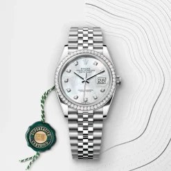 Rolex Datejust 36 Rolesor blanco —combinación de acero Oystersteel y oro blanco Fashion