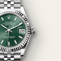 Rolex Datejust 31 Rolesor blanco —combinación de acero Oystersteel y oro blanco Fashion