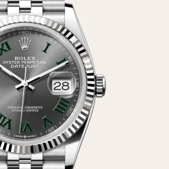 Rolex Datejust 36 Rolesor blanco —combinación de acero Oystersteel y oro blanco Discount