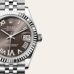 Rolex Datejust 31 Rolesor blanco —combinación de acero Oystersteel y oro blanco New