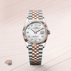 Rolex Datejust 36 Rolesor Everose —combinación de acero Oystersteel y oro Everose Best