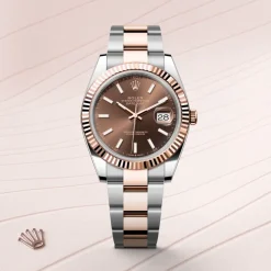 Rolex Datejust 41 Rolesor Everose —combinación de acero Oystersteel y oro Everose New