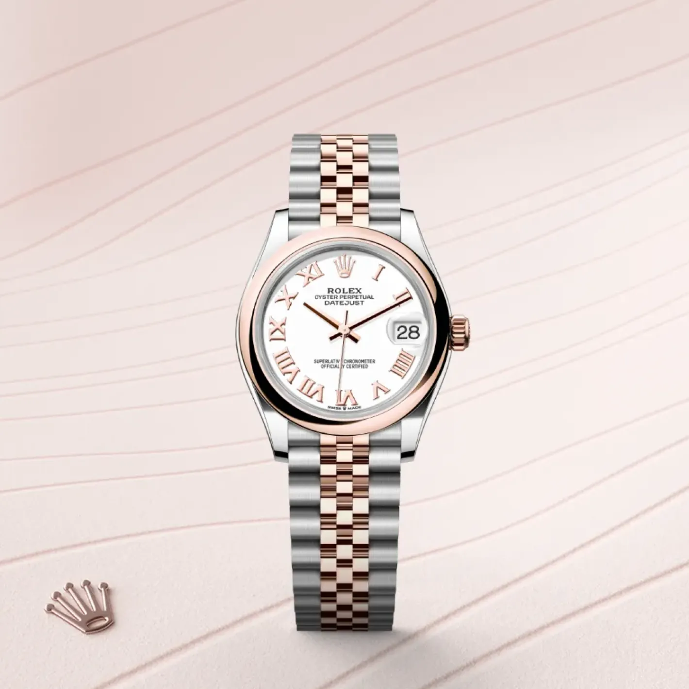 Rolex Datejust 31 Rolesor Everose —combinación de acero Oystersteel y oro Everose Discount