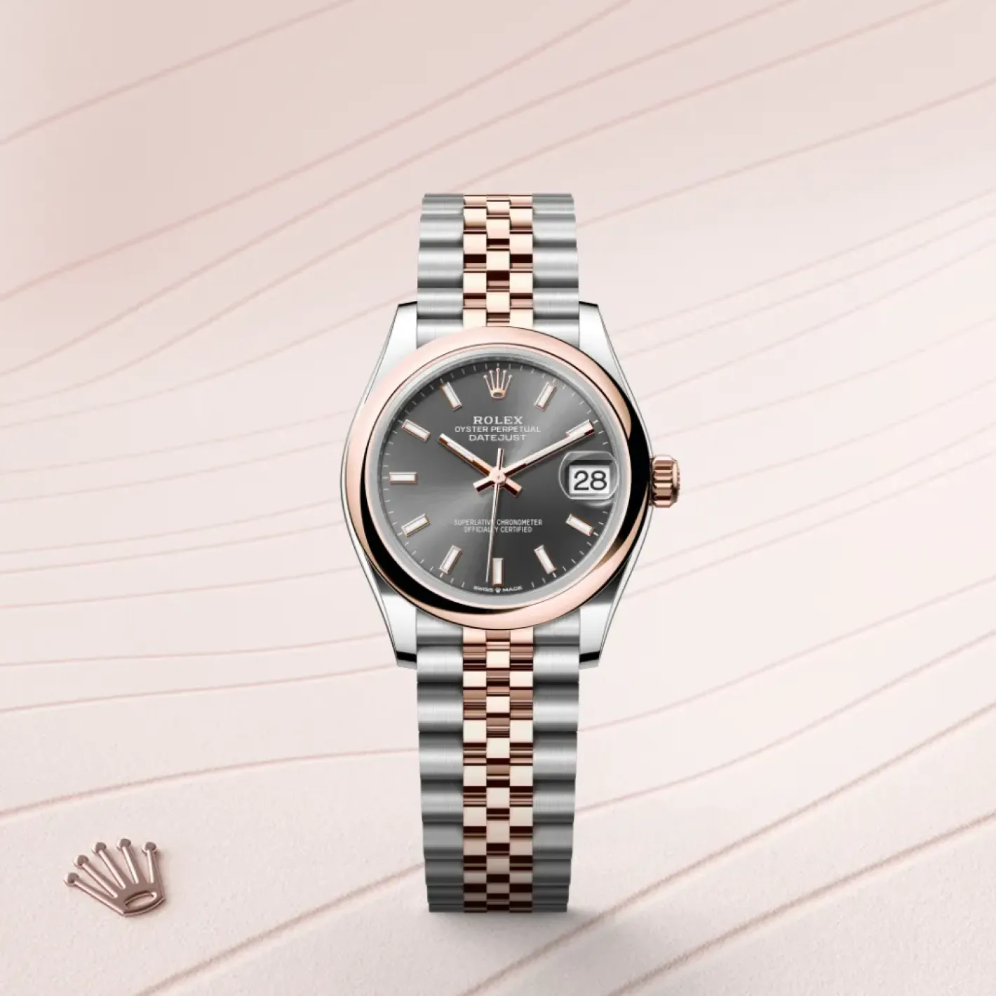 Rolex Datejust 31 Rolesor Everose —combinación de acero Oystersteel y oro Everose Online
