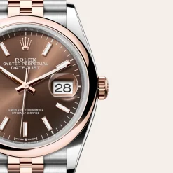 Rolex Datejust 36 Rolesor Everose —combinación de acero Oystersteel y oro Everose Clearance