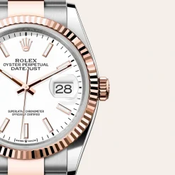 Rolex Datejust 36 Rolesor Everose —combinación de acero Oystersteel y oro Everose Discount
