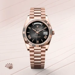 Rolex Day-Date 40 Oro Everose de 18 quilates Fashion