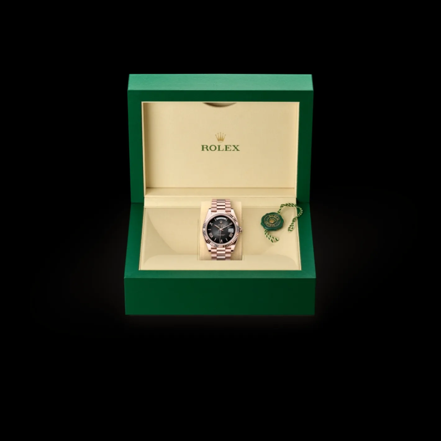 Rolex Day-Date 40 Oro Everose de 18 quilates Fashion