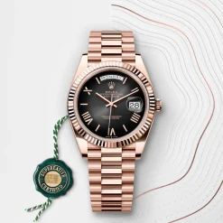 Rolex Day-Date 40 Oro Everose de 18 quilates Fashion