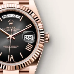 Rolex Day-Date 40 Oro Everose de 18 quilates Fashion