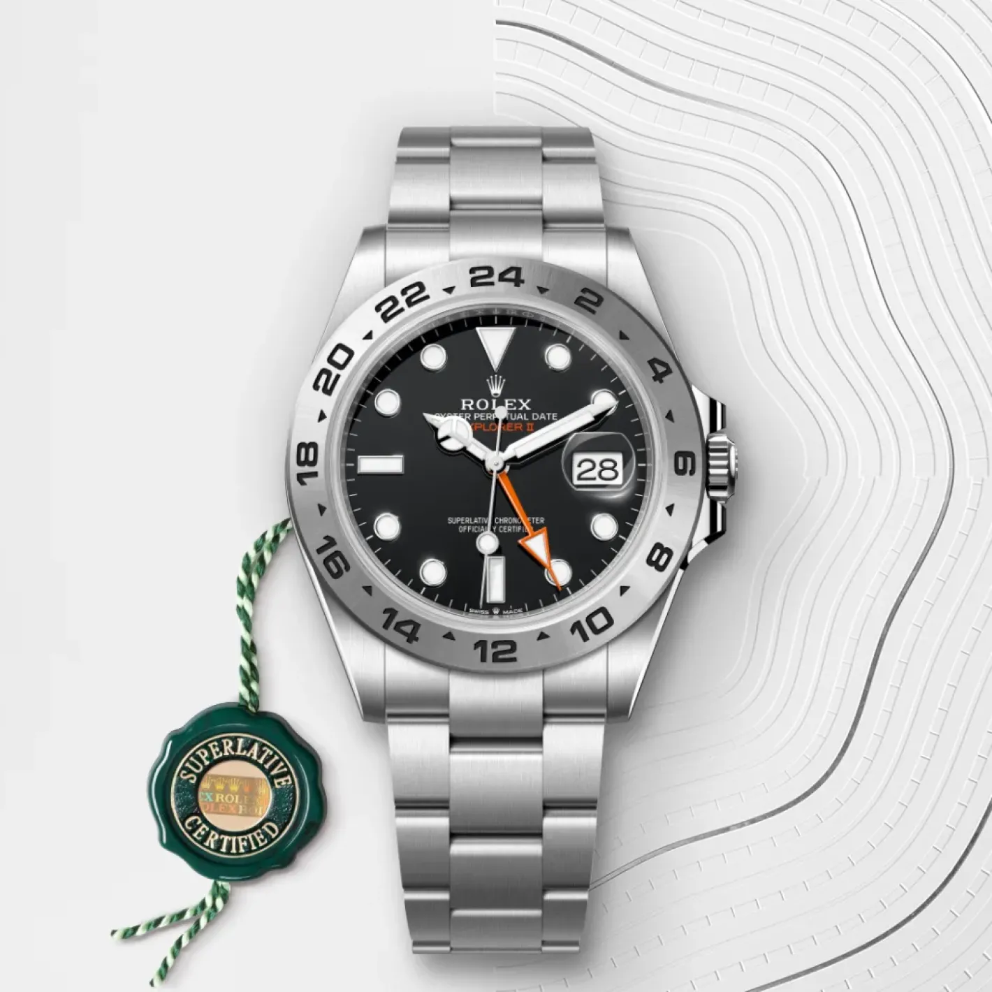 Rolex Explorer II Acero Oystersteel New